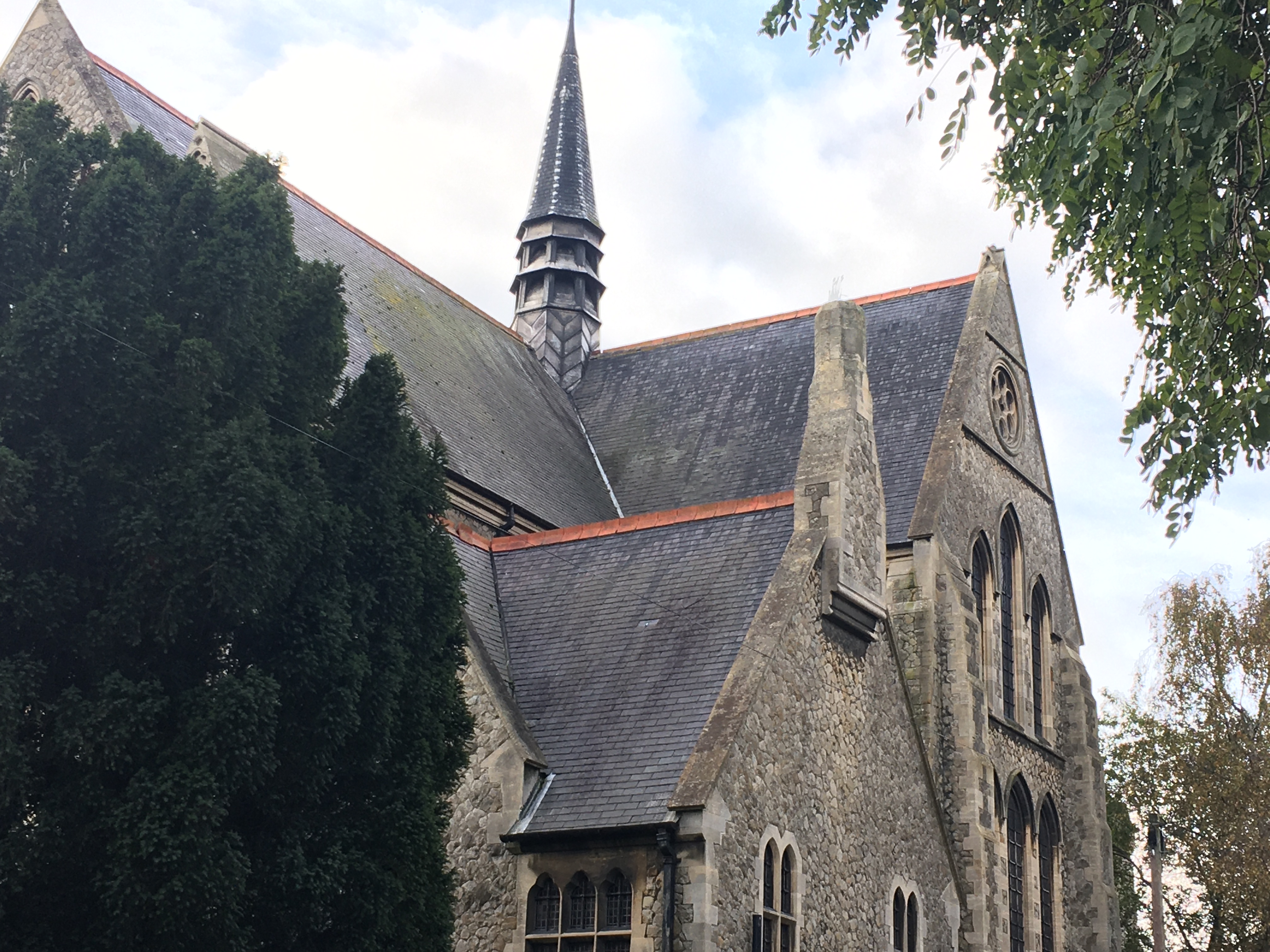 CHARLTON CHURCH FROM ST ALPHEG