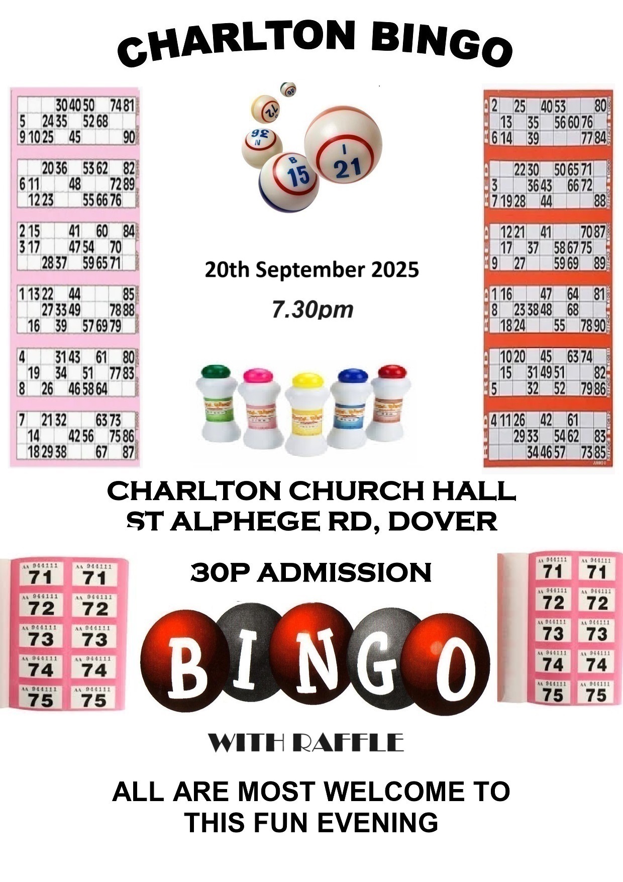 CHCH. POSTER BINGO 200925