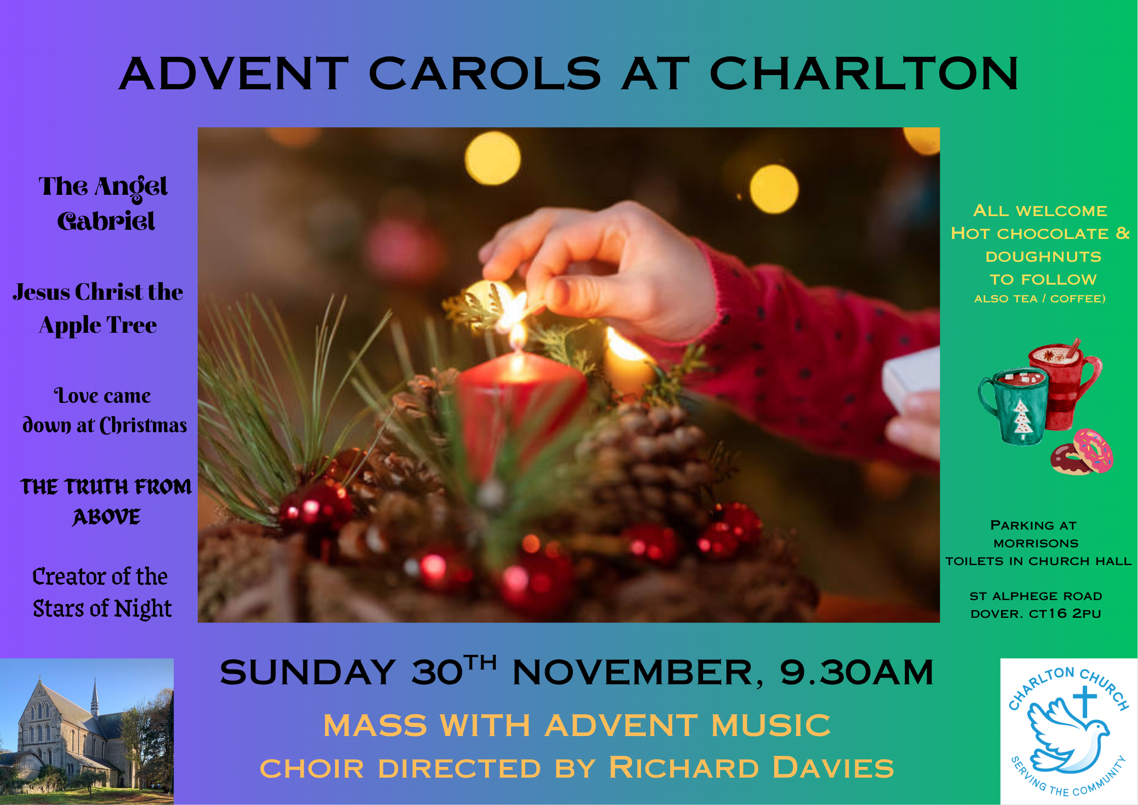 ADVENT CAROLS POSTER