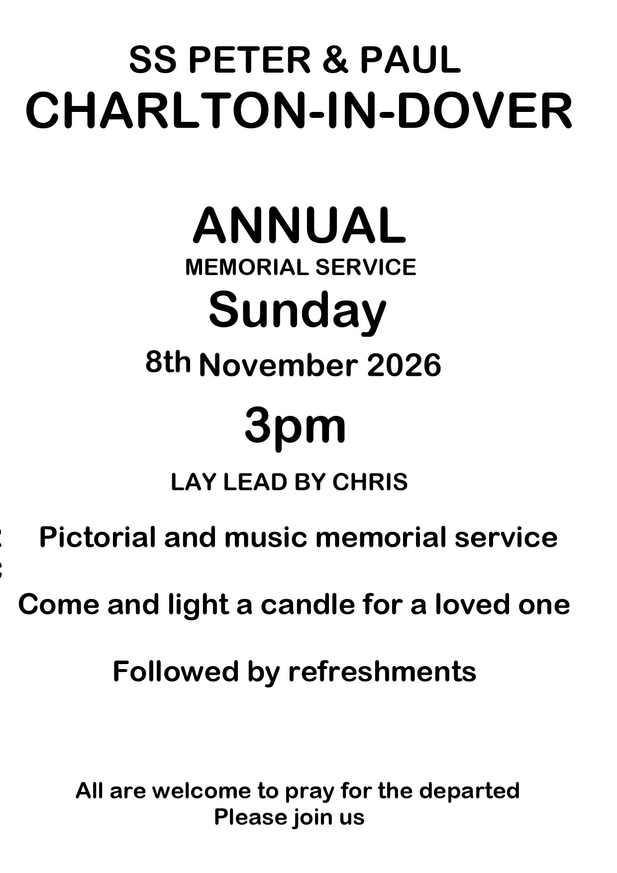 Memorial 2026
